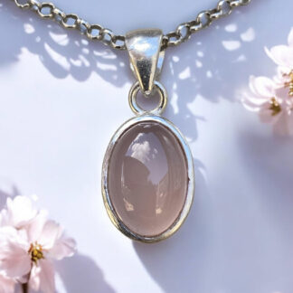 Chalcedoon hanger (zilver 925)